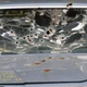 Cleveland Police Officer Michael Brelo climbed onto the hood of a car after a high-speed chase and fired his gun 49 times through the windshield at Timothy Russell, 43, and Malissa Williams, 30, both of whom were unarmed.
Sky News screenshot